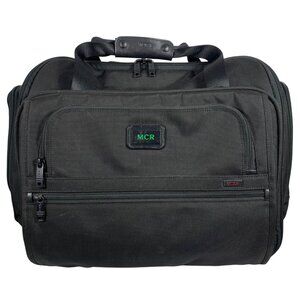 TUMI Alpha 2 Business Case Carry-On 2-Wheel Roller Expandable Handle MCR Monogra